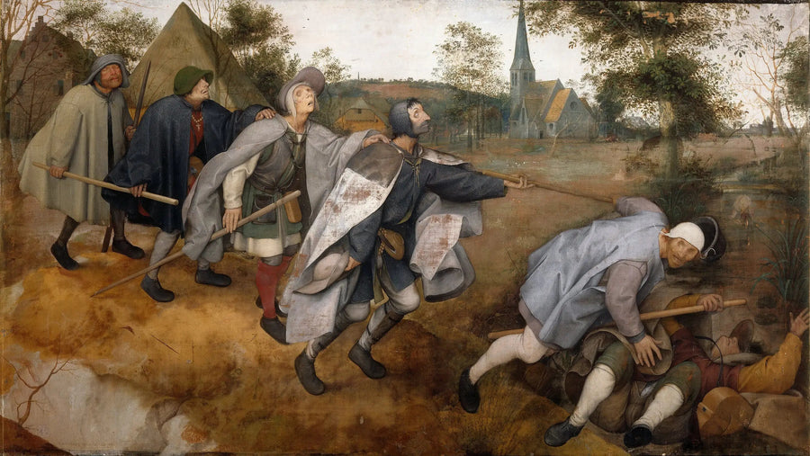 Das Gleichnis von den Blinden - Pieter Brueghel der Ältere