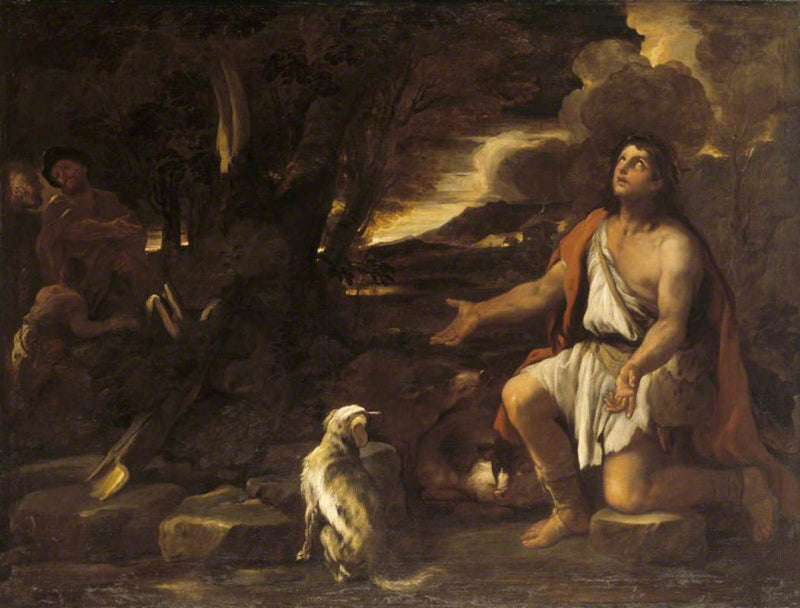 Die Parabel vom verlorenen Sohn: Der reuige Schweinehirt - Luca Giordano