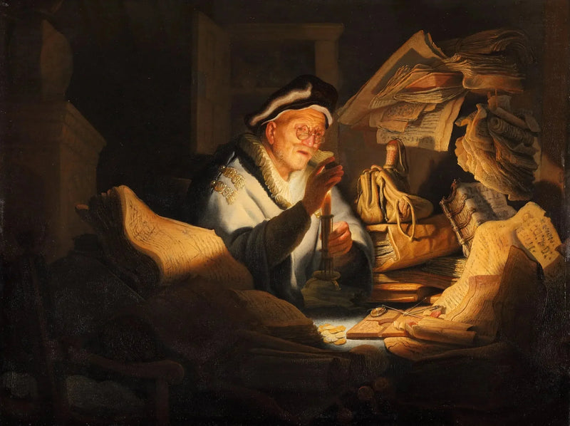 Das Gleichnis vom reichen Toren - Rembrandt