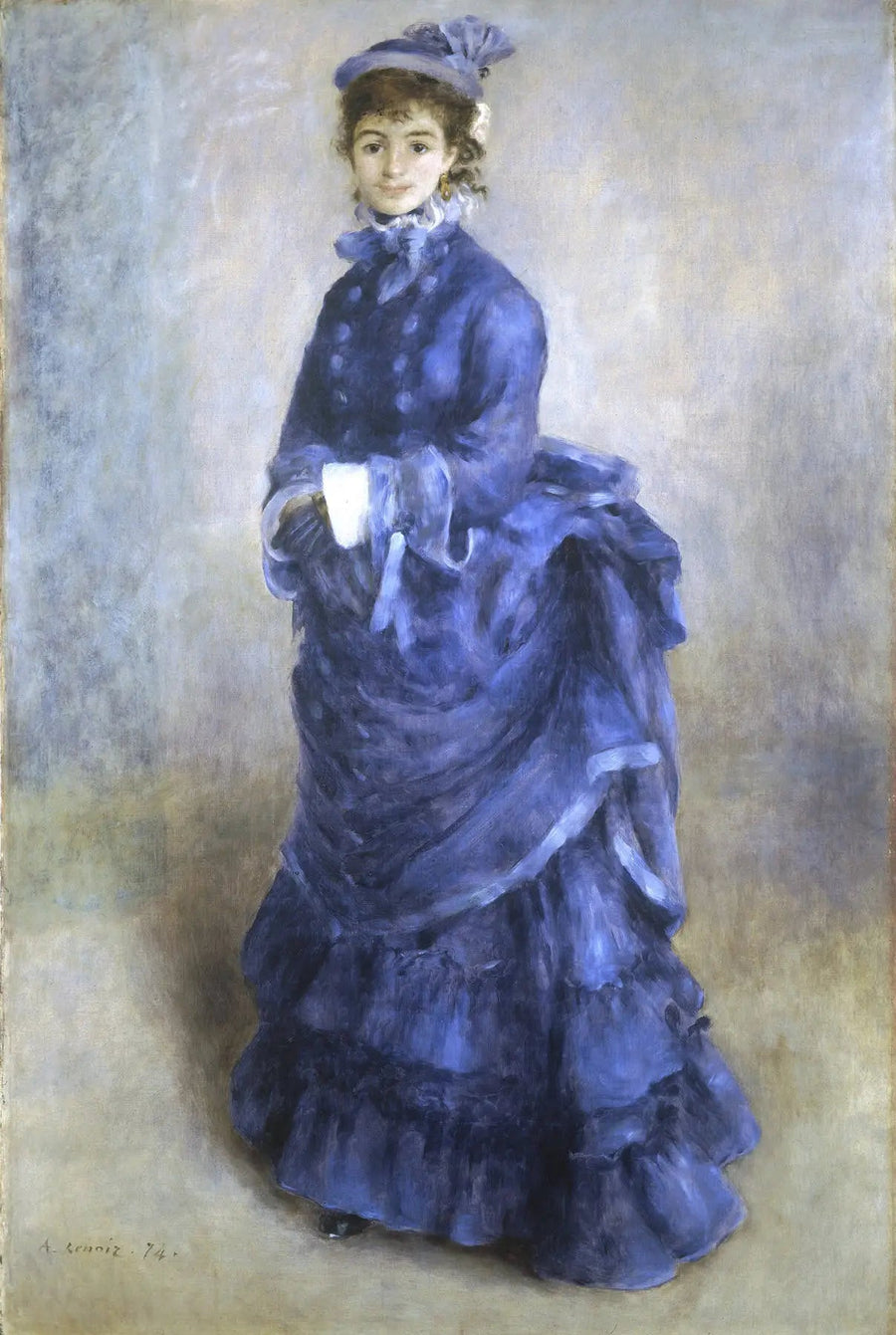 Die Pariserin - Pierre-Auguste Renoir