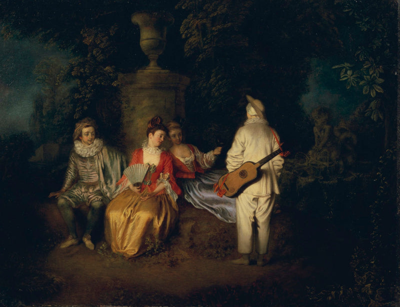 Der quadratische Teil - Antoine Watteau