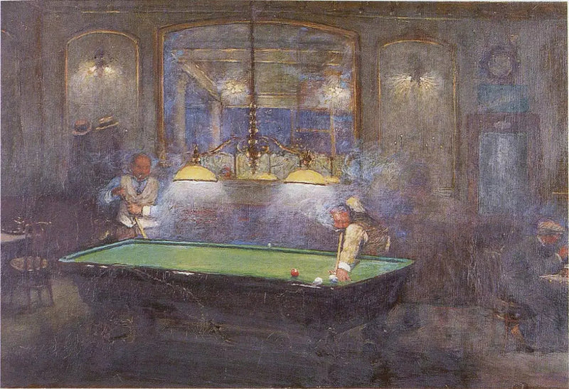 Die Partie de billard - Jean Béraud