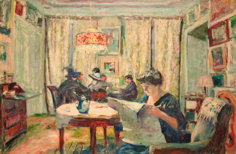Der Bridge-Teil - Édouard Vuillard