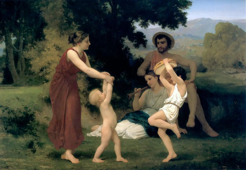 Die Freizeit-Pastorale - Bouguereau