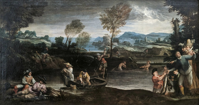 Der Fischfang - Annibale Carracci