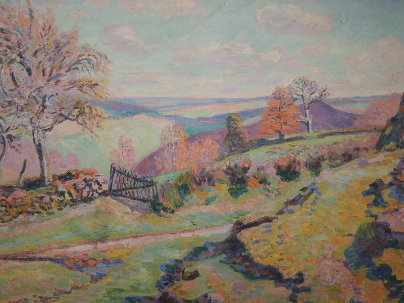 Das Fischerdorf in Crozant - Armand Guillaumin