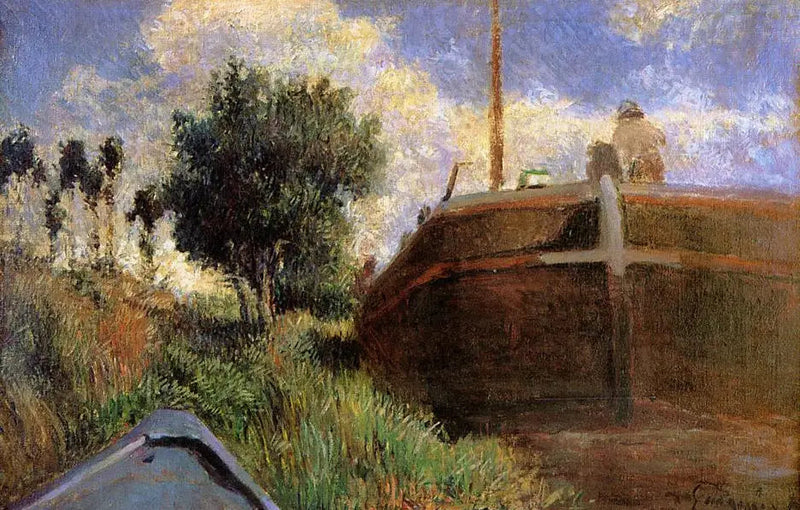 Das blaue Binnenschiff - Paul Gauguin