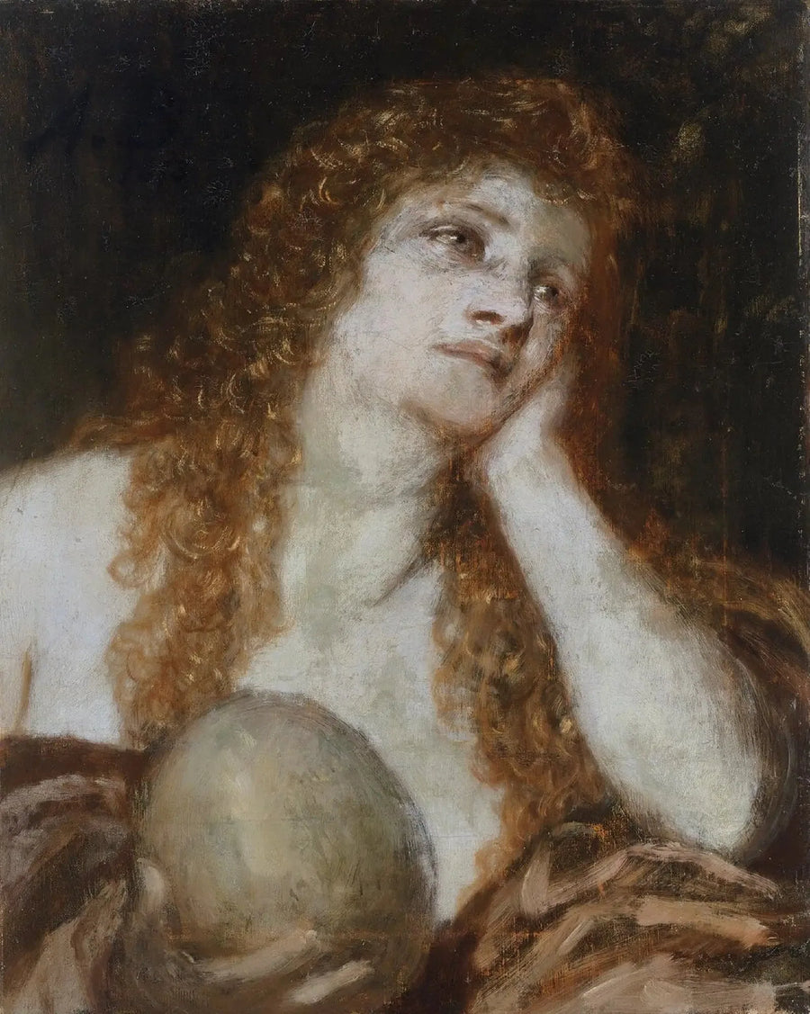 Die bußfertige Maria Magdalena - Arnold Böcklin
