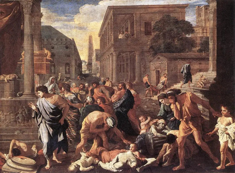 Die Pest von Asdod - Nicolas Poussin