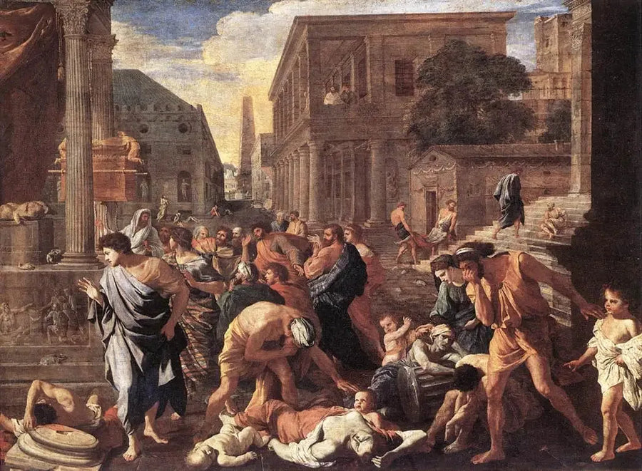 Die Pest von Asdod - Nicolas Poussin
