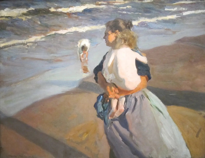 Die Enkelin - Joaquín Sorolla