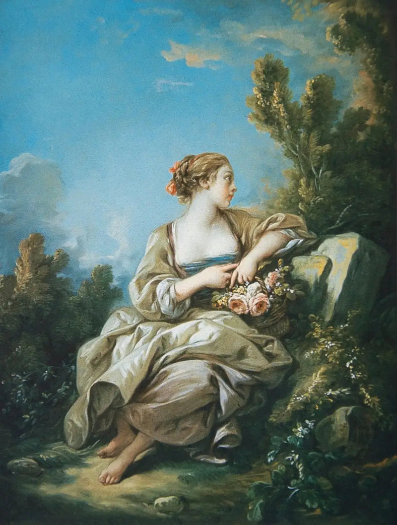 Die kleine Gärtnerin - François Boucher