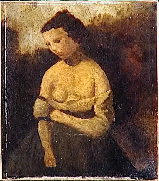 Das kleine Jeannette - Jean-Baptiste Camille Corot