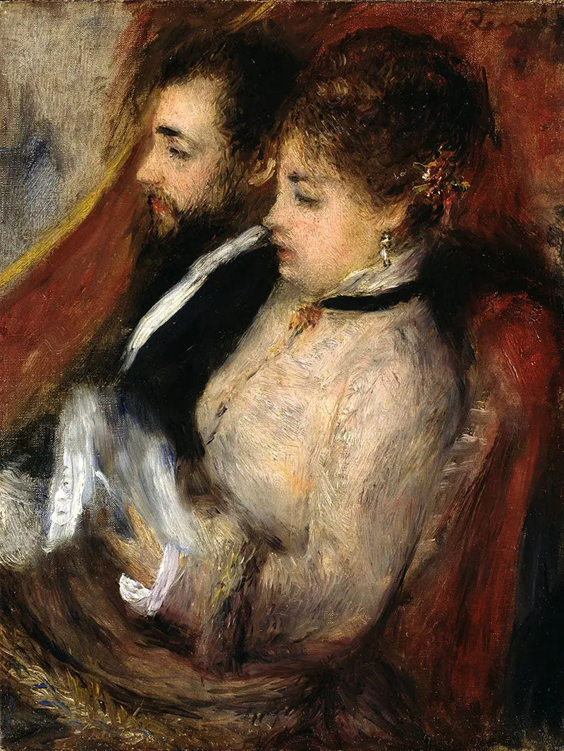Die kleine Loge - Pierre-Auguste Renoir