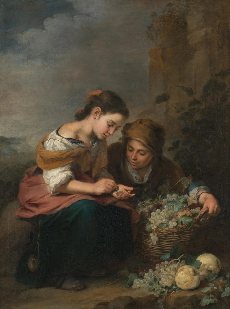 Die kleine Obstverkäuferin - Bartolomé Esteban Murillo