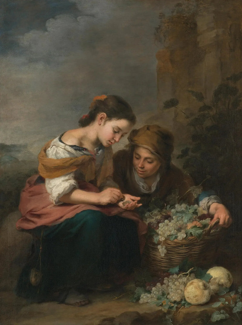 Die kleine Obstverkäuferin - Bartolomé Esteban Murillo