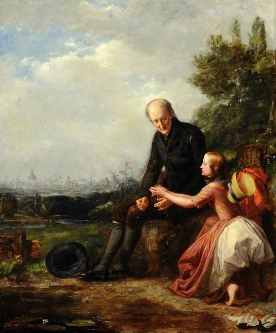 Das kleine Nell und ihr Großvater - William Holman Hunt