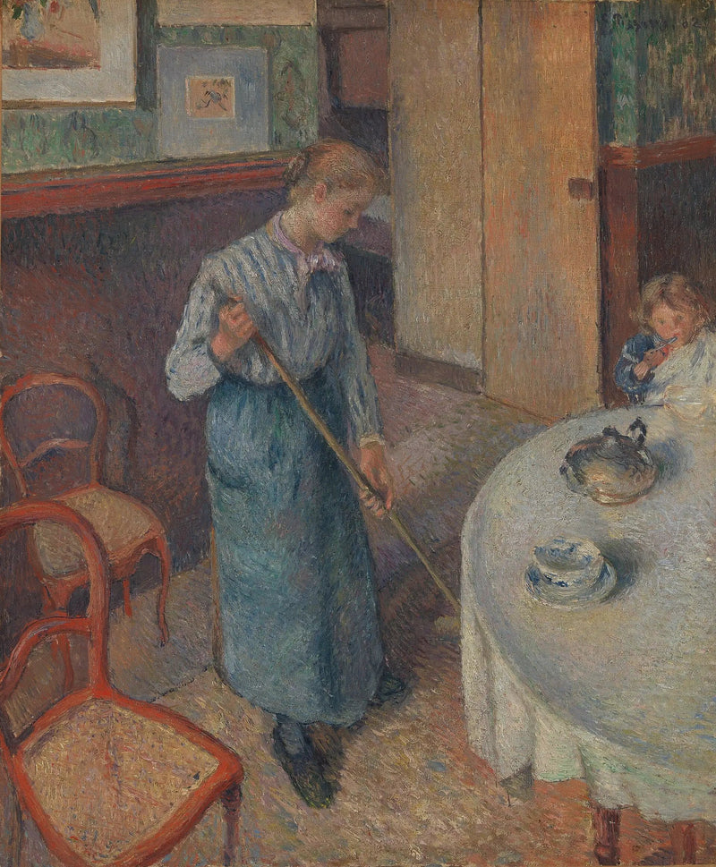 Die kleine Bäuerin - Camille Pissarro