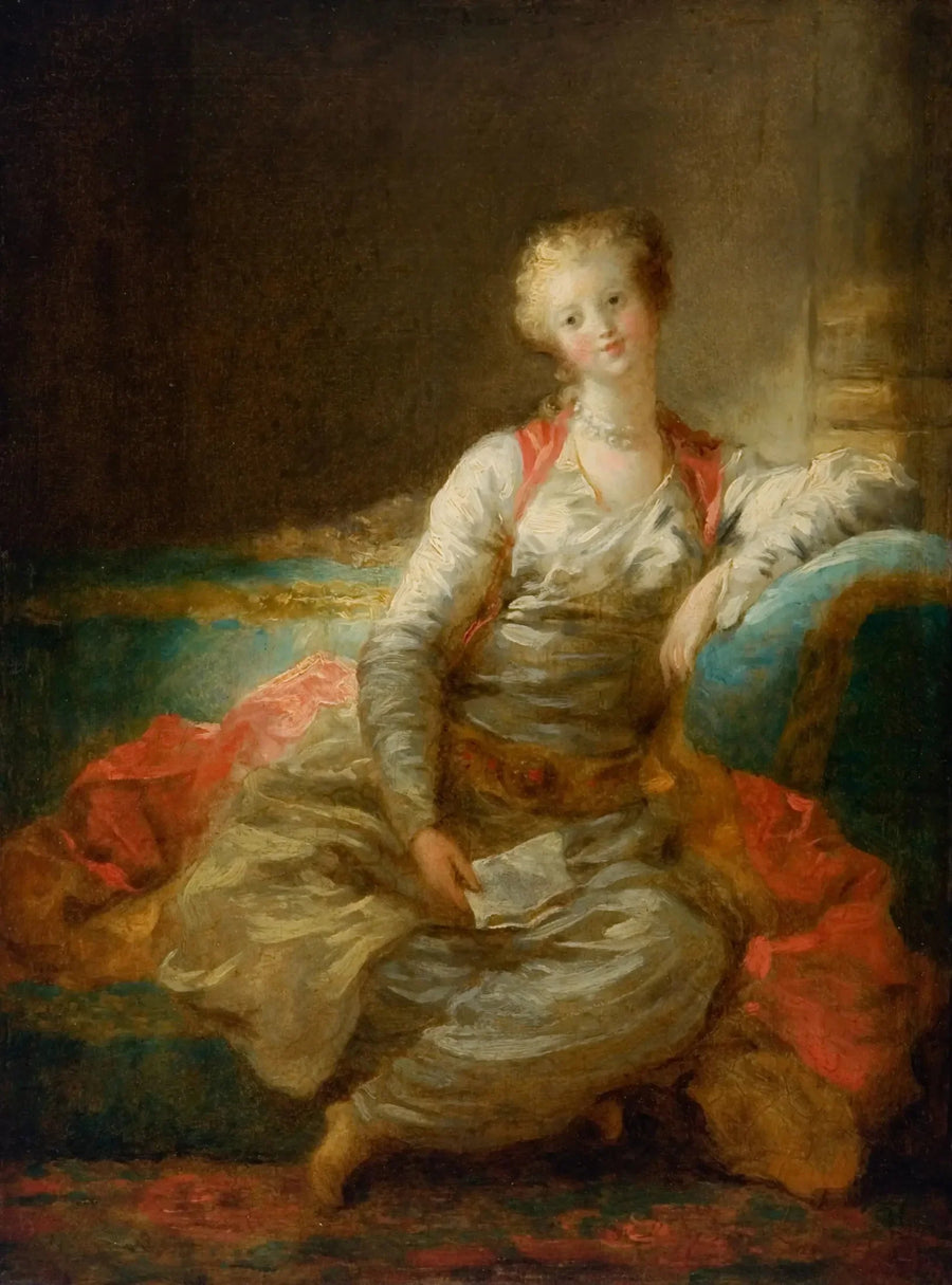 Die kleine Sultanin - Jean-Honoré Fragonard