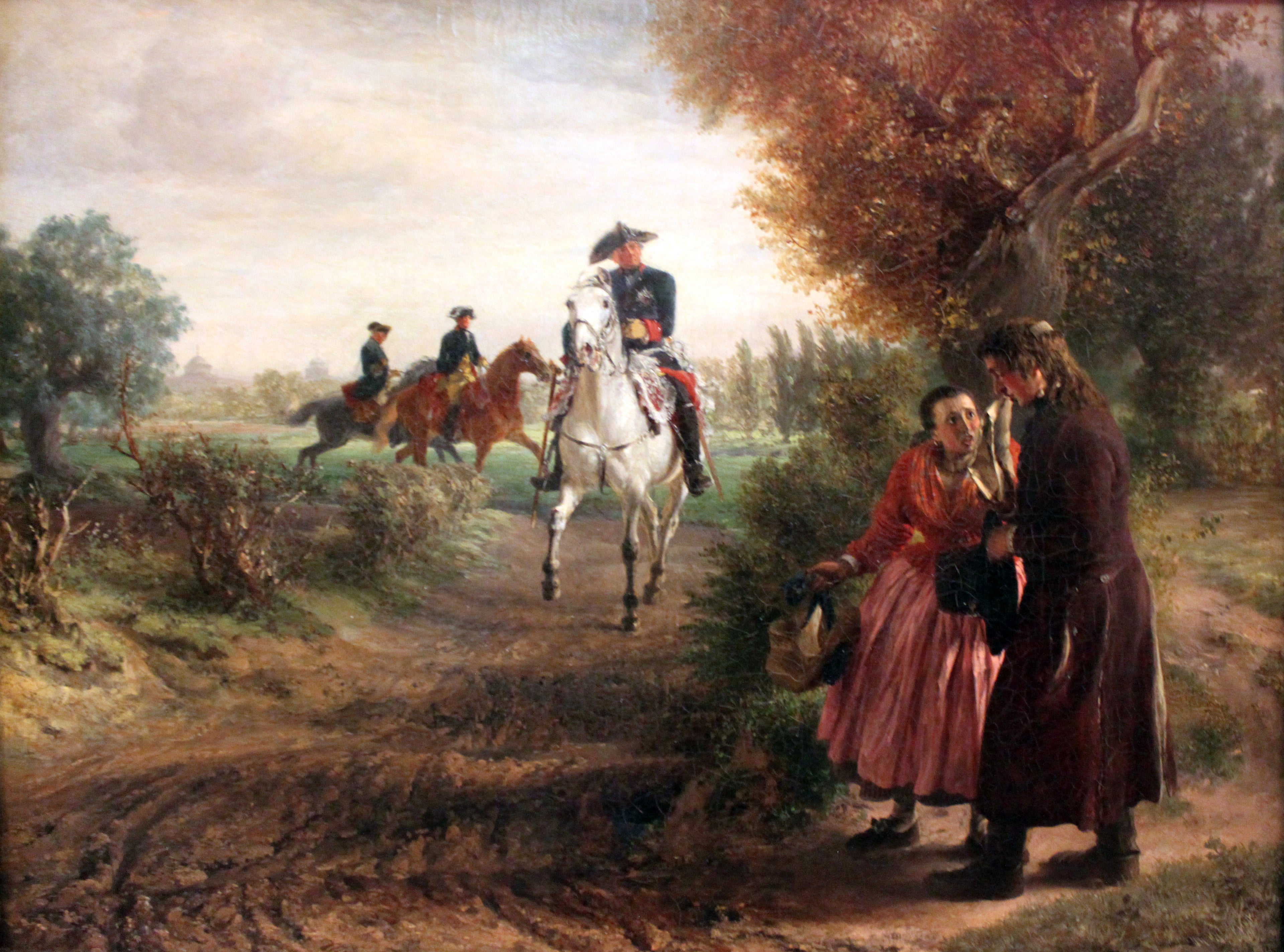 Die Petition - Adolph von Menzel