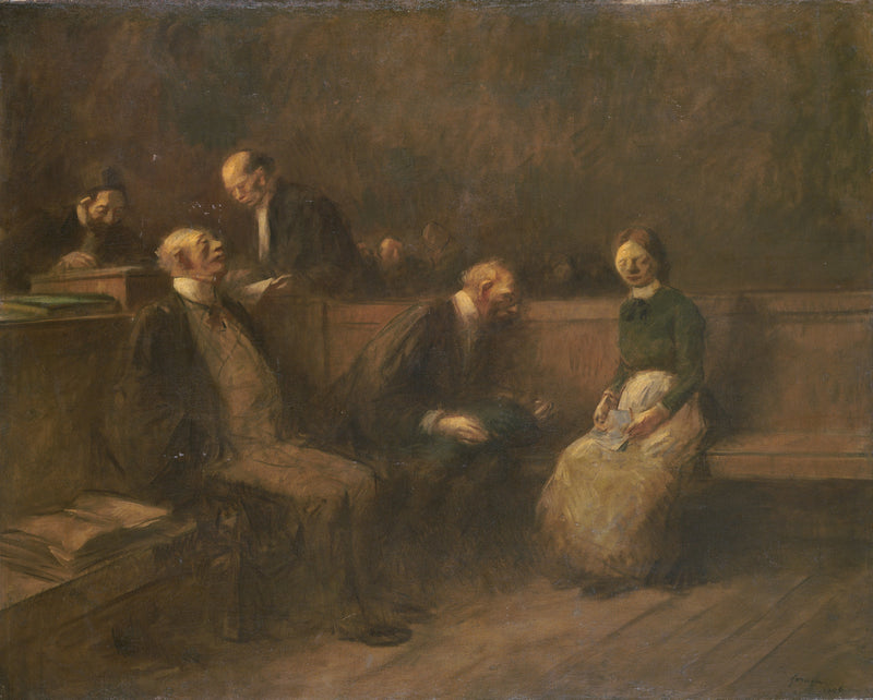 Die Petition - Jean-Louis Forain