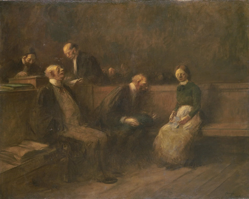 Die Petition - Jean-Louis Forain