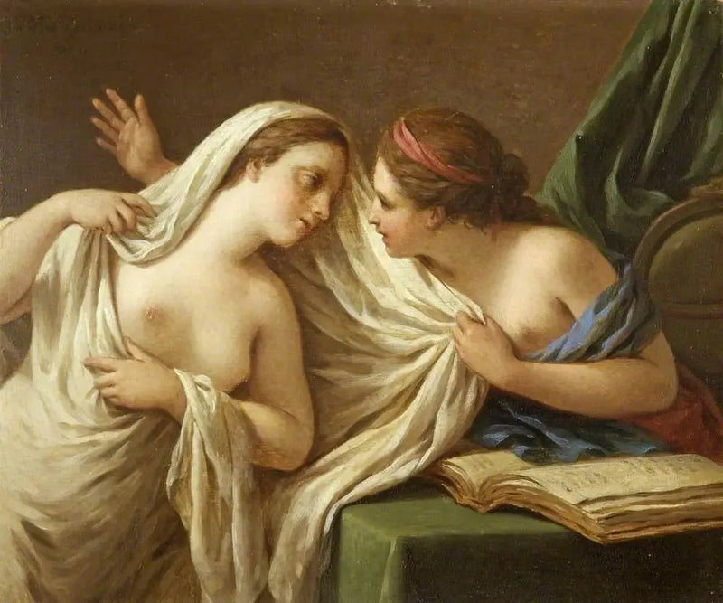 Die Philosophie, die die Wahrheit offenbart - Louis Jean François Lagrenée