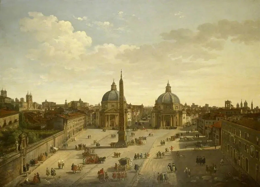 La Piazza del Popolo, Rom - Giovanni Paolo Panini