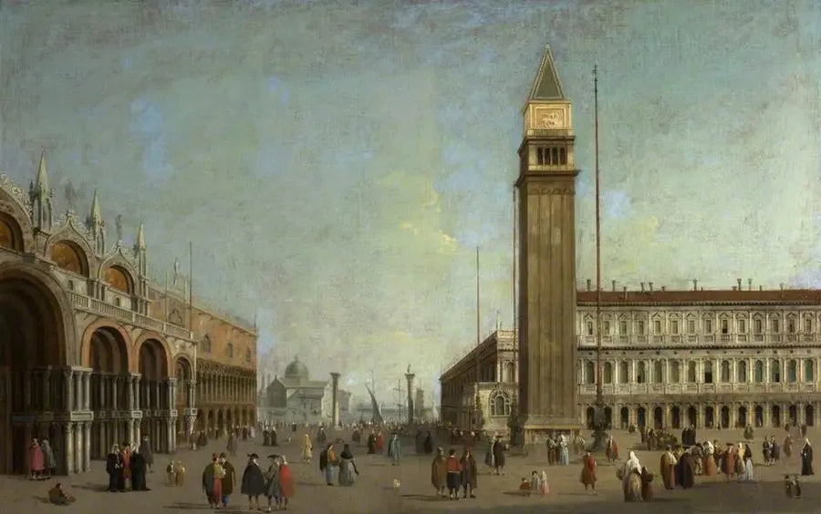 La Piazzetta, Venedig - Canaletto