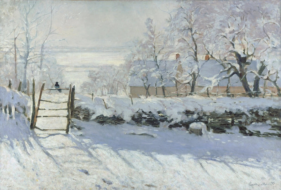 Die Elster - Claude Monet