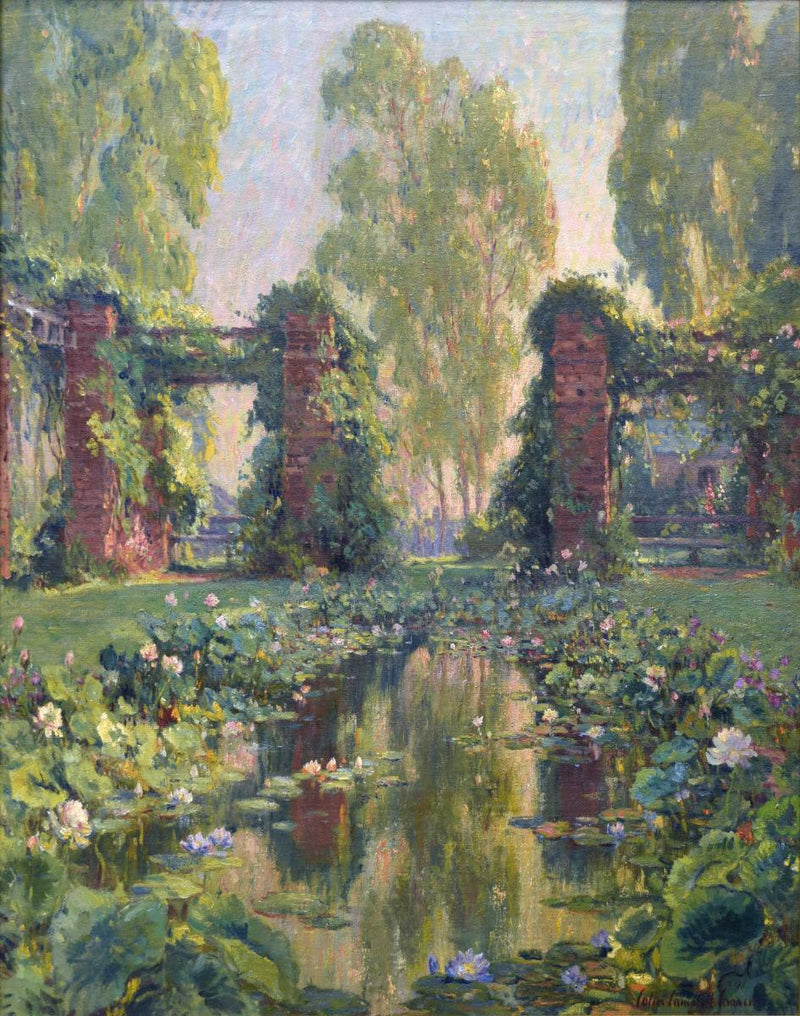 Der Lotuspool, El Encanto, Santa Barbara – Colin Campbell Cooper