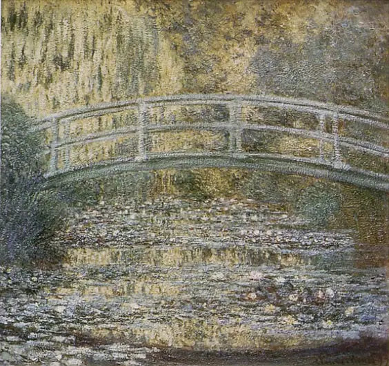 Das Wasserbecken - Claude Monet