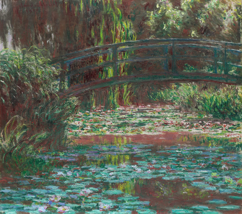 Das Wasserbecken - Claude Monet