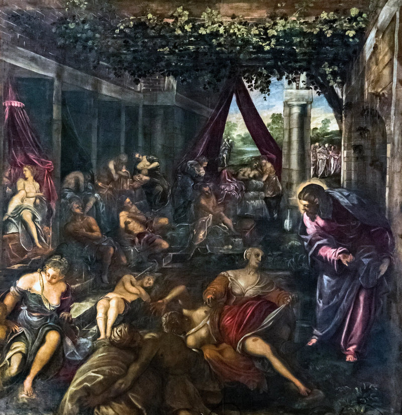 Die Probatikpool - Jacopo Tintoretto