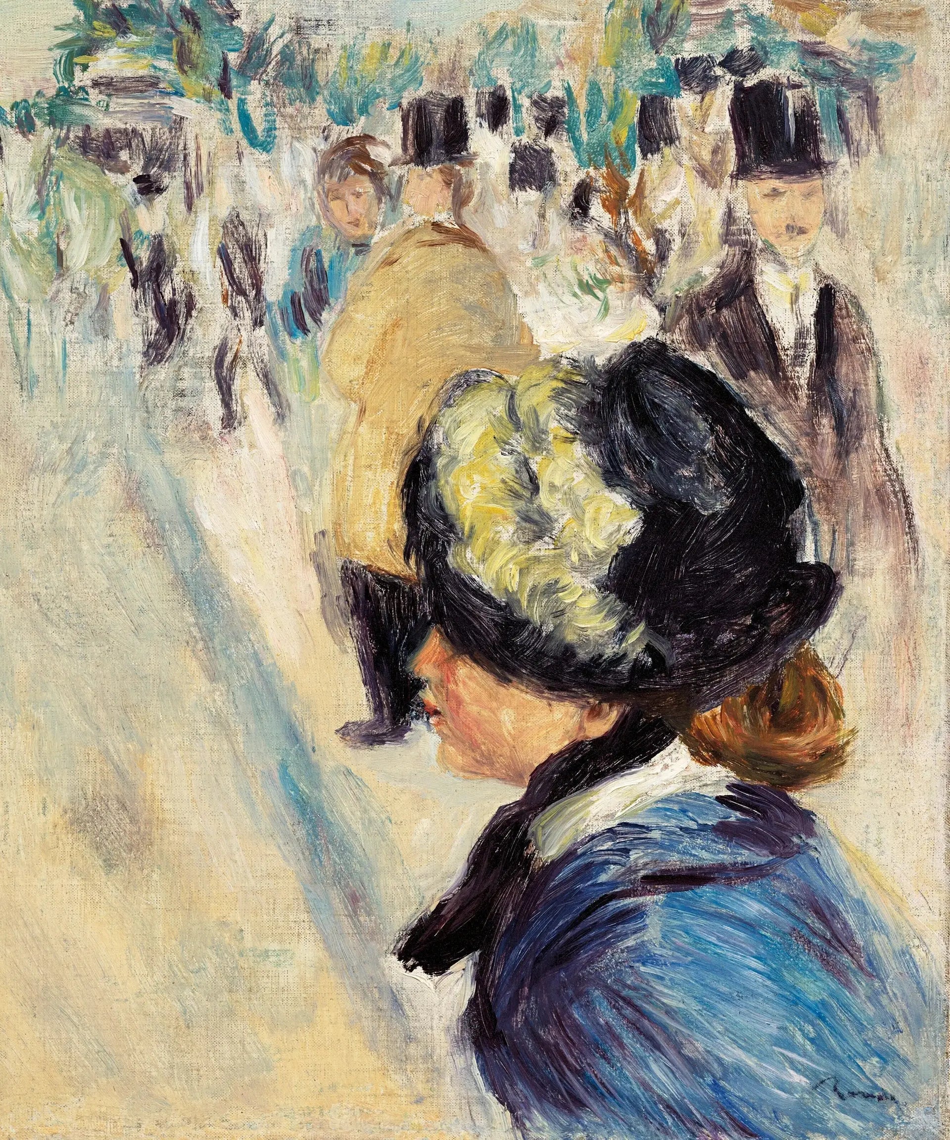 La place Pigalle - Pierre-Auguste Renoir image 1 copie peinte à la main à l’huile