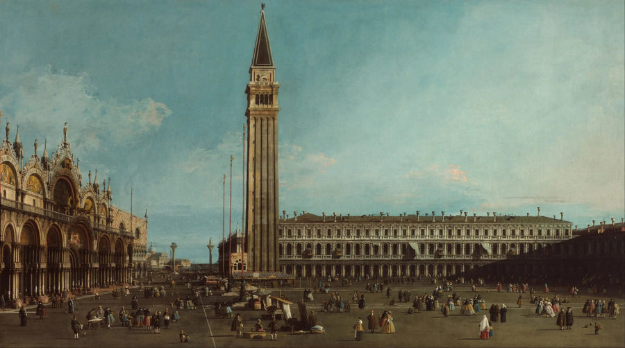 La Place Saint-Marc, Venedig - Canaletto