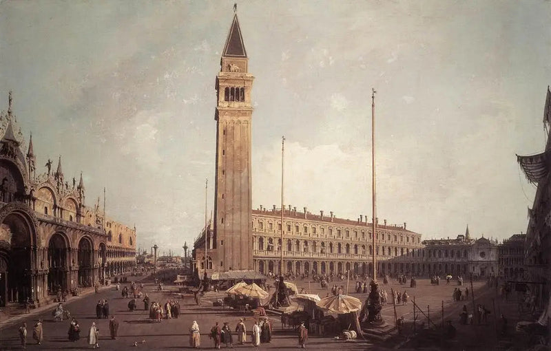 La Place Saint-Marc in südwestlicher Richtung - Canaletto