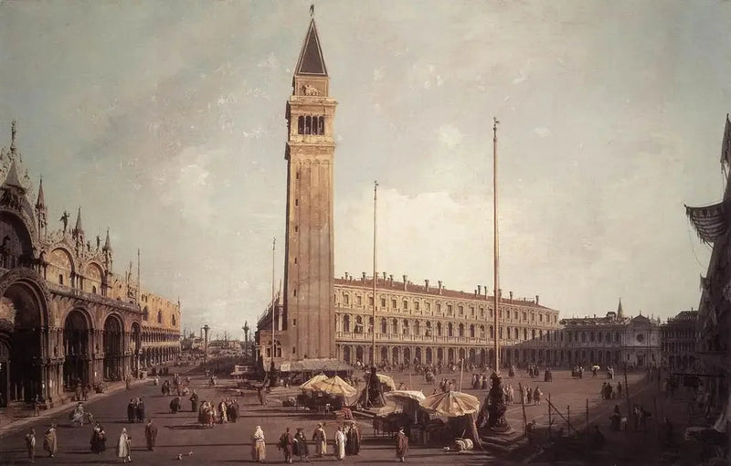 La Place Saint-Marc in südwestlicher Richtung - Canaletto