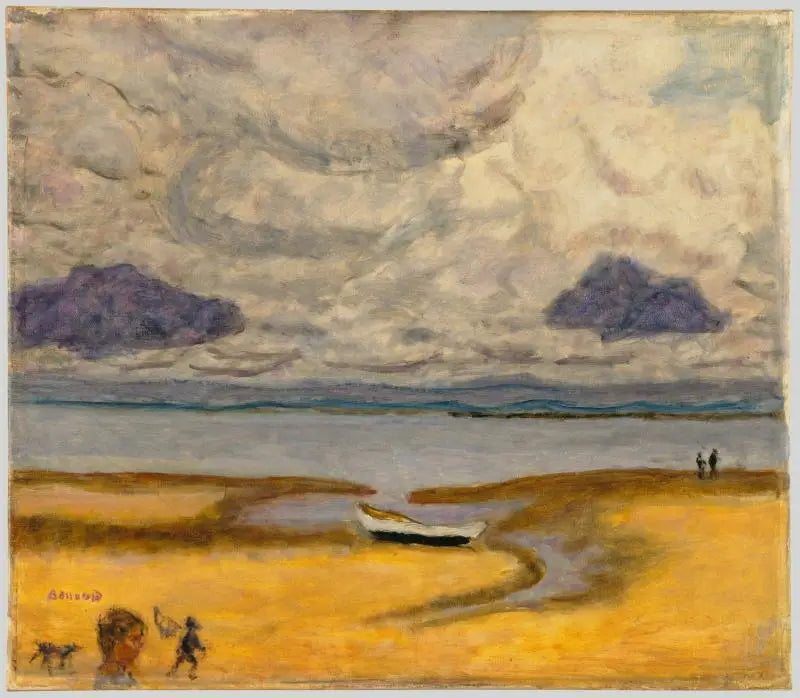 Der Strand bei Ebbe - Pierre Bonnard