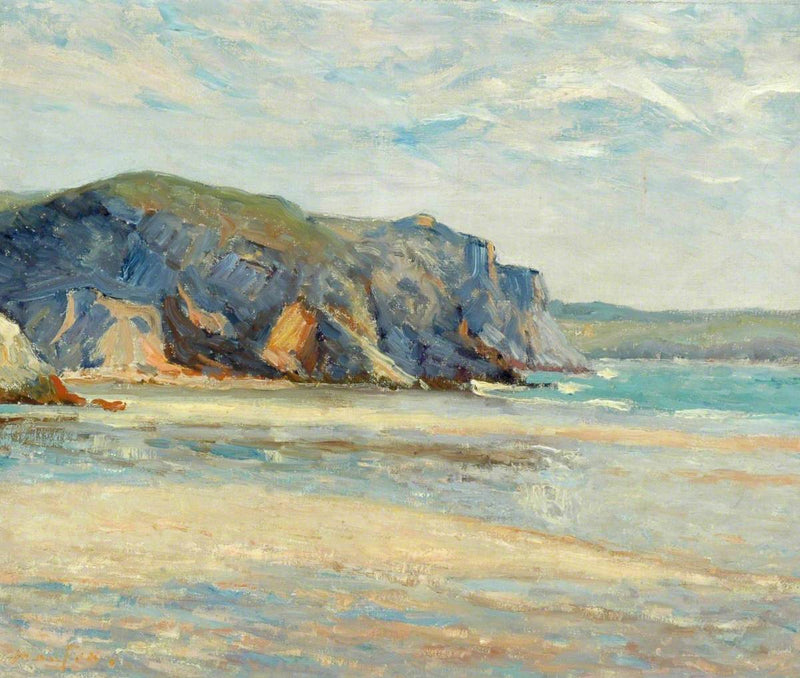 Der Strand in Morgat, Finistère - Maxime Maufra