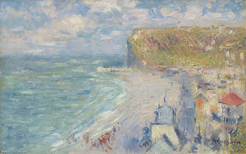 Der Strand von Fécamp - Gustave Loiseau