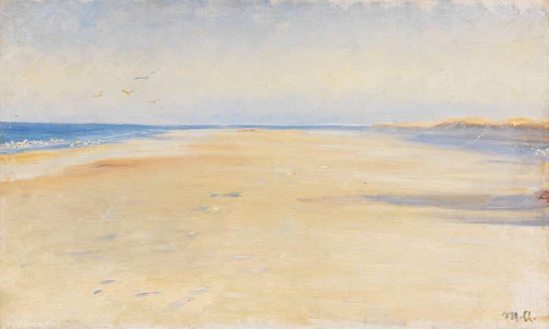 Skagen-Strand. -Michael Peter Ancher