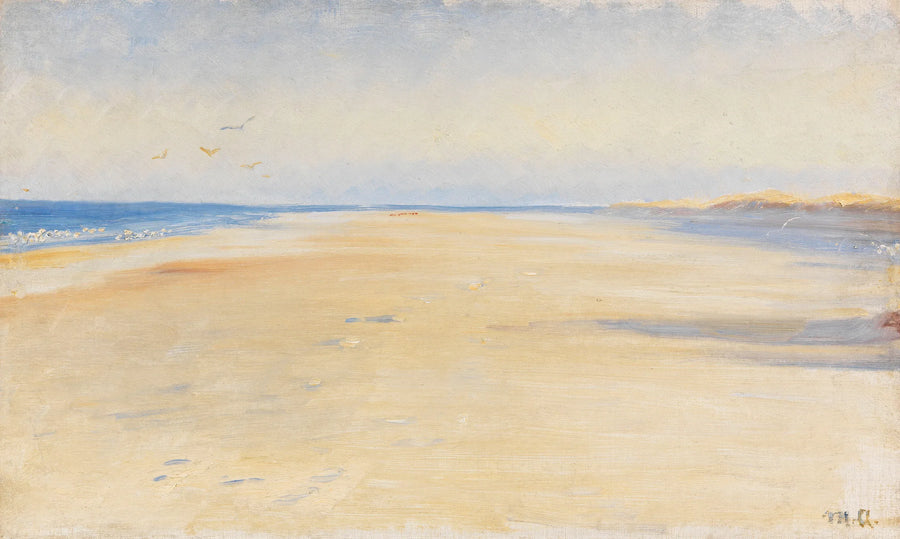 Skagen-Strand. -Michael Peter Ancher