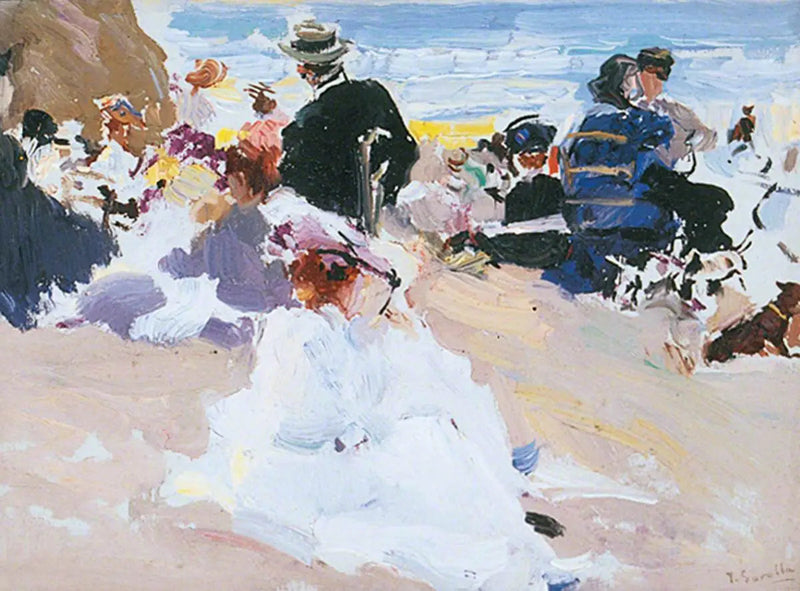Der Strand - Joaquín Sorolla
