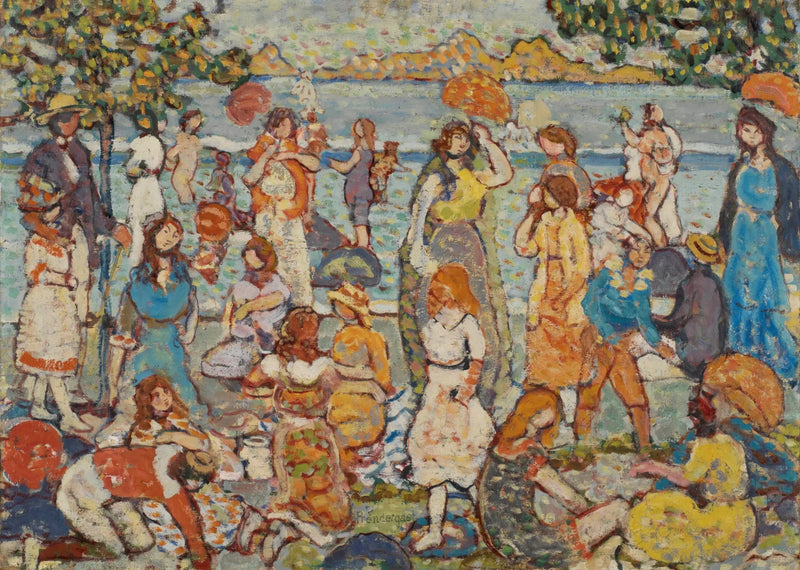 Der Strand - Maurice Prendergast