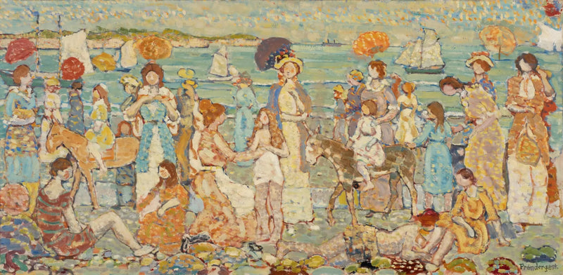 Der Strand « N° 3 » - Maurice Prendergast