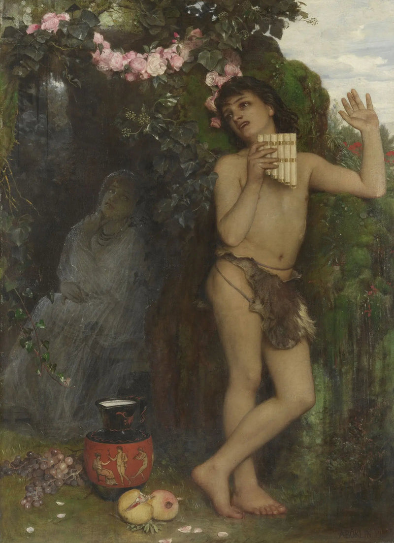 Die Klage des Hirten - Arnold Böcklin
