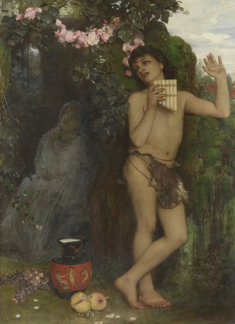 Die Klage des Hirten - Arnold Böcklin