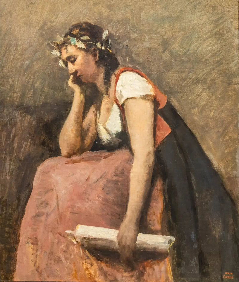 Die Poesie - Jean-Baptiste Camille Corot