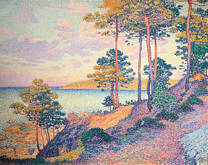 Die Spitze von Saint-Pierre in Saint-Tropez - Théo van Rysselberghe